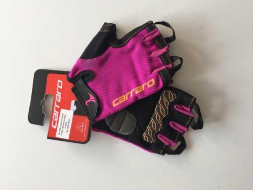 Carraro Kısa Parmak Eldiven Mürdüm CRO-004