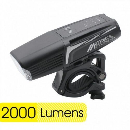 Moon Meteor Storm PRO 2000 Lümen USB Bisiklet Ön Lamba