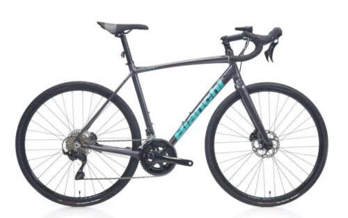 2025 Bianchi Nirone 7 Disk 105 24V Yol Bisikleti Koyu Gri