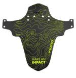 Impact MDE-35 Mtb Bisiklet Ön Çamurluk Siyah-Sarı