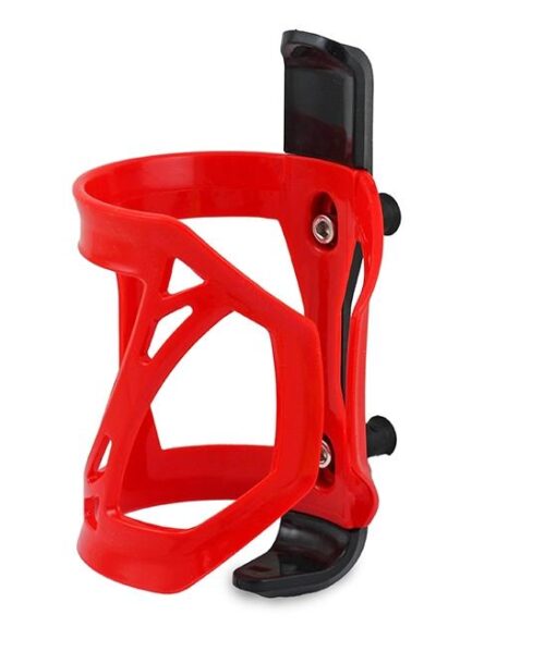 Impact T-SIDE Sağ/Sol Ayarlı Plastik Suluk Matara Kafesi Kırmızı