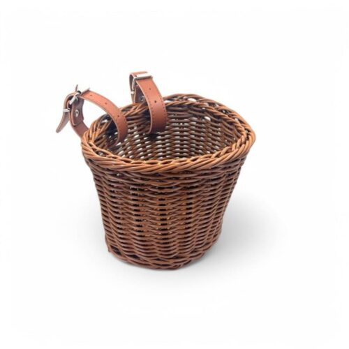 AYD Kahverengi Örgü Çocuk Bisiklet Sepet