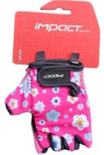 Impact Flower Bisiklet Çocuk Eldiveni Pembe