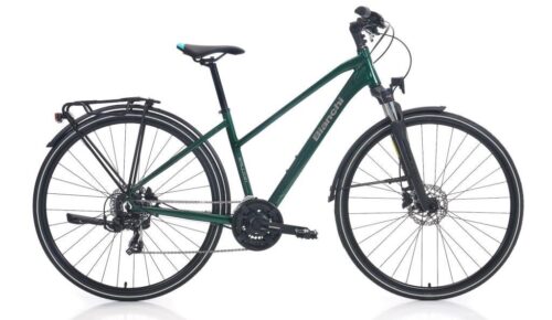 2026 Bianchi Newtourer 21 ST Tourney 21V Şehir Tur Bisikleti Koyu Yeşil