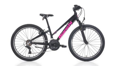 Bianchi XR24.3 V Fren 24 Jant Kız Çocuk Bisikleti Siyah-Pembe