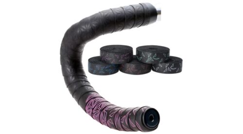 Briviga 3mm PU+EVA Gidon Bandı Sargısı Siyah/Kırmızı Desenli