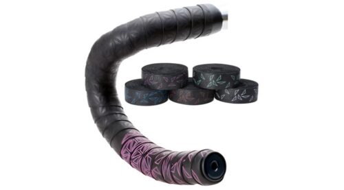 Briviga 3mm PU+EVA Gidon Bandı Sargısı Siyah/Yeşil Desenli