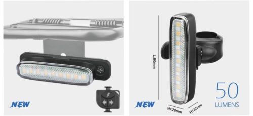 Briviga LW-BEAM50 PRO 50 Lümen Kablosuz Kumandalı Stop Sinyal (Fren Sensörlü)