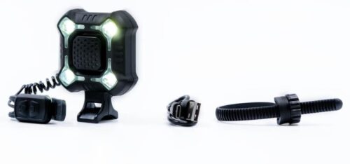 Briviga Şarjlı Elektrikli Bisiklet Kornası ve Farı (140dB, 300 Lümen, 8 Işık Modu, 6 Ses Modu)