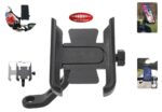 CARUB Motosiklet Telefon Tutucu Metal Ayarlı