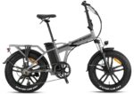 Kron Elektron Zuma H Disk 20 Jant Elektrikli Katlanır Bisiklet Nardo Gri