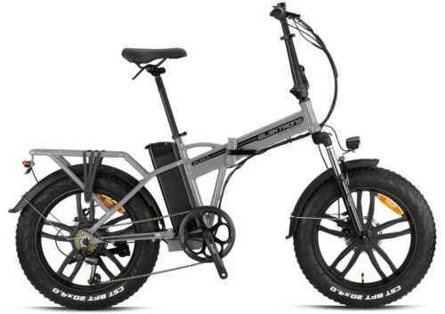 Kron Elektron Zuma H Disk 20 Jant Elektrikli Katlanır Bisiklet Nardo Gri