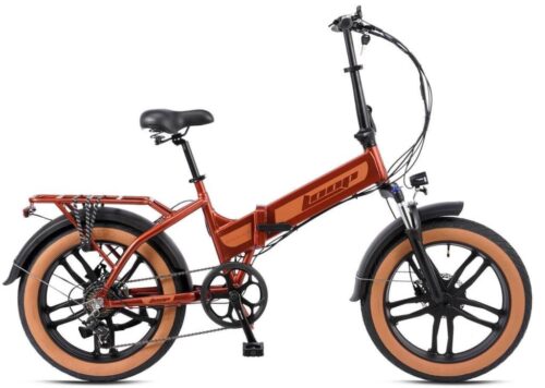 Loop Discovery H Disk 20 Jant Elektrikli Katlanır Bisiklet Bakır