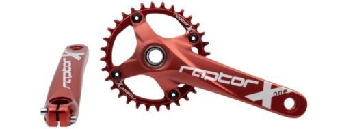 Raptor A28Z-AS322 32T 170mm Kırmızı Tekli Aynakol + Orta Göbek