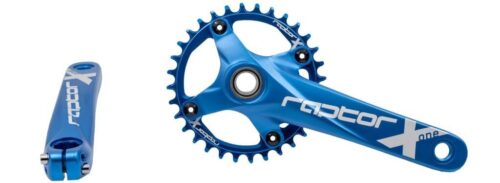 Raptor A28Z-AS322 32T 170mm Mavi Tekli Aynakol + Orta Göbek