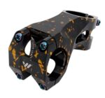 Wake CNC Gidon Boğazı Çift Renk 60mm/31.8mm -+20 Derece Siyah/Gold