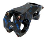 Wake CNC Gidon Boğazı Çift Renk 60mm/31.8mm -+20 Derece Siyah/Mavi