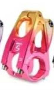 Wake SM004 CNC Gidon Boğazı Çift Renk 50mm 31.8mm Pembe/Altın